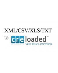 XML/CSV/XLS/TXT to Cre Loaded data entry service