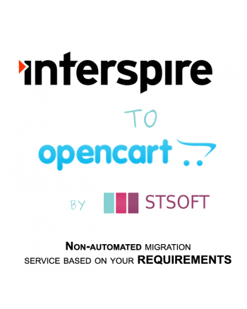 Interspire to Opencart migration service